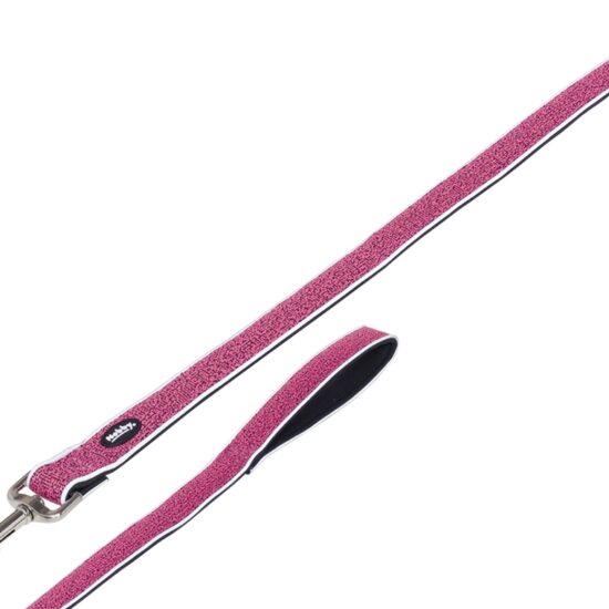 Nobby povodac Cayo roze  15/20mm x 120cm   88727-15