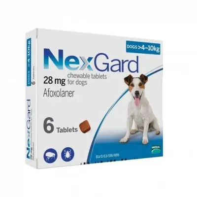 NexGard Dog M (4-10kg) - cena