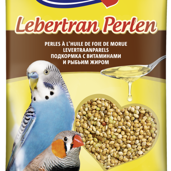 Vitakraft Lebertran perle sa ribljim uljem za tigrice i druge egzotične ptice 20gr