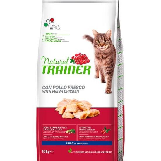 Natural Trainer Cat Adult Chicken(piletina) 10 kg