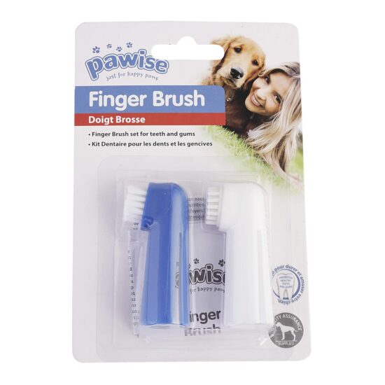 Pawise naprstak/četkica za čišćenje zuba I masažu desni 2 komada