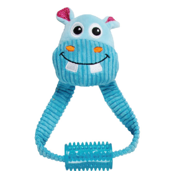 Pawise plišani nilski konj sa gumom 23cm   #15036