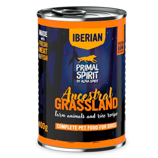 Primal Spirit Ancestral Grassland 400g konzerva za pse 400g