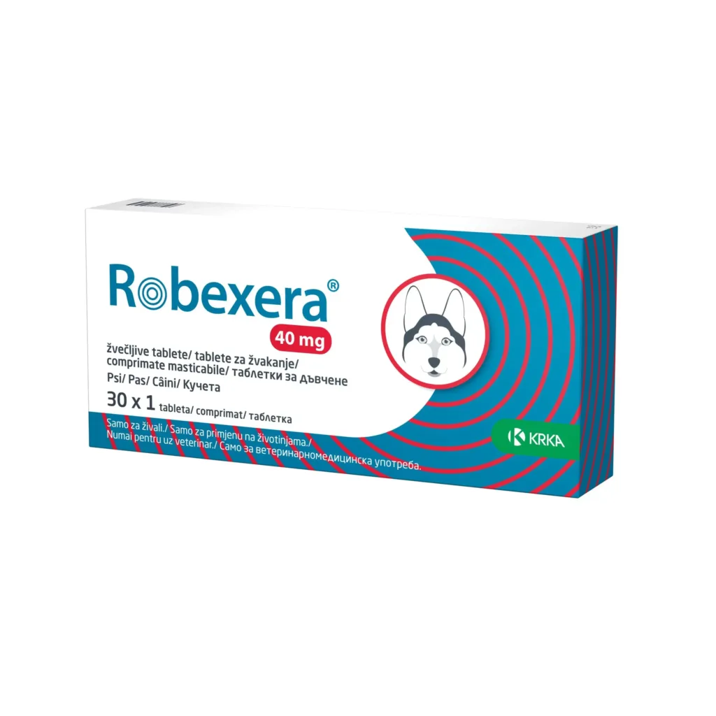 Robexera Robexera 40mg , tablete za žvakanje, samo za pse - Didiša | Pet shop