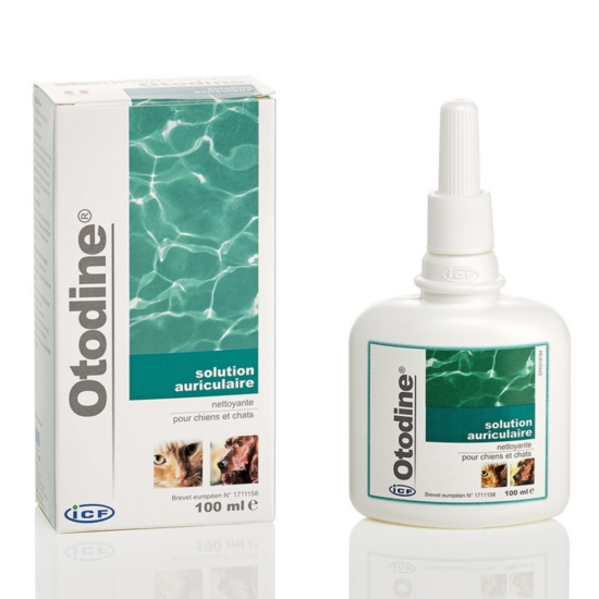 ICF Otodine 100ml - rastvor za ispiranje ušiju za pse i mačke